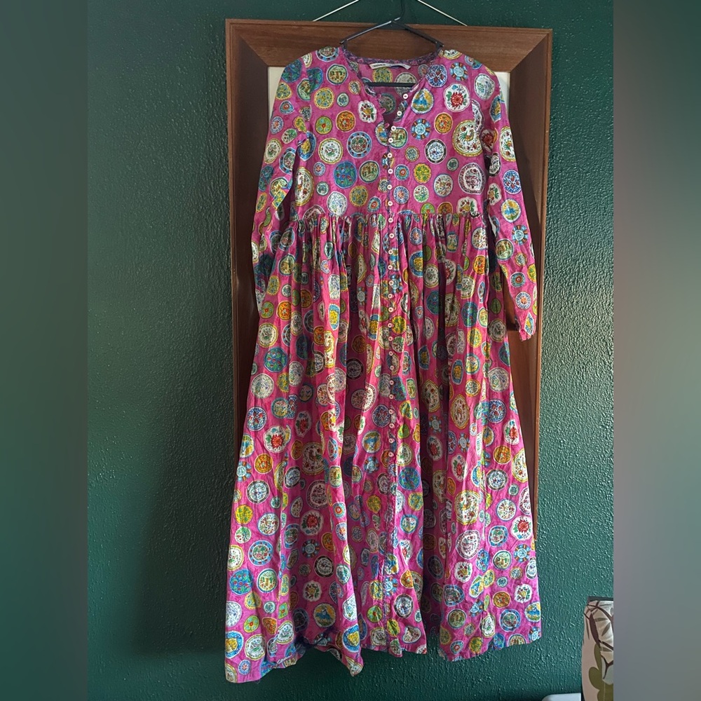 GENERATION BASIC Multicolor Button-Down dress 100… - image 1